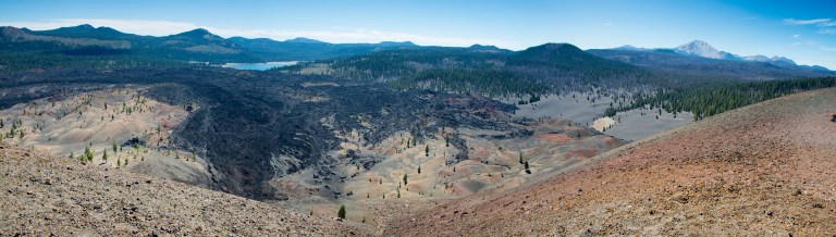 Cinder Cone Lakes